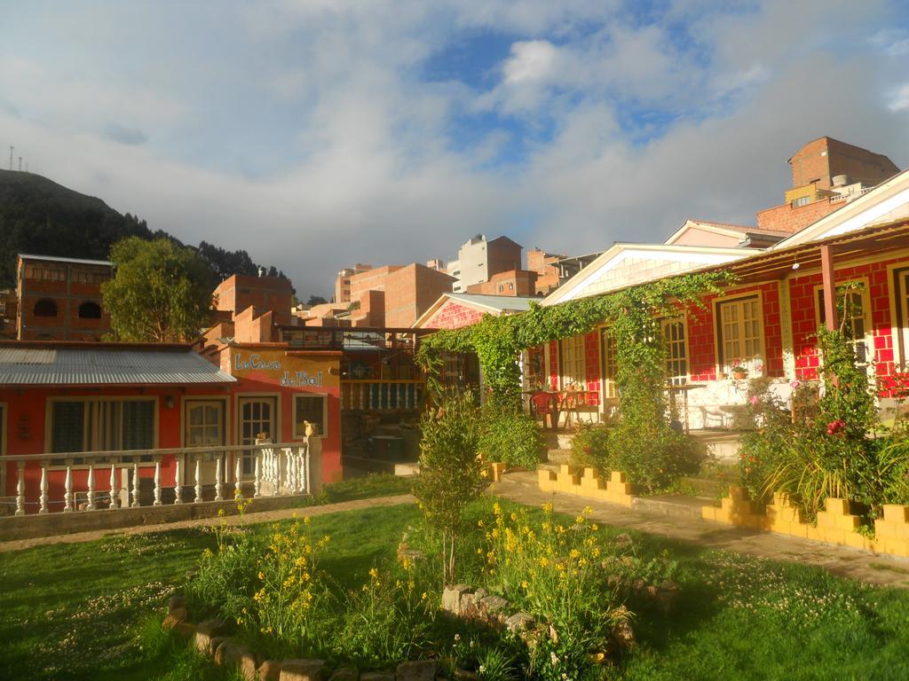 Hostal La Casa Del Sol Copacabana  Eksteriør billede